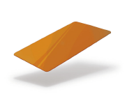 Island Orange Coloured Card